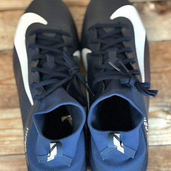 Nike AO3021-403 Vapor Untouchable Pro 3 Football Cleats Men’s 15 Navy Blue